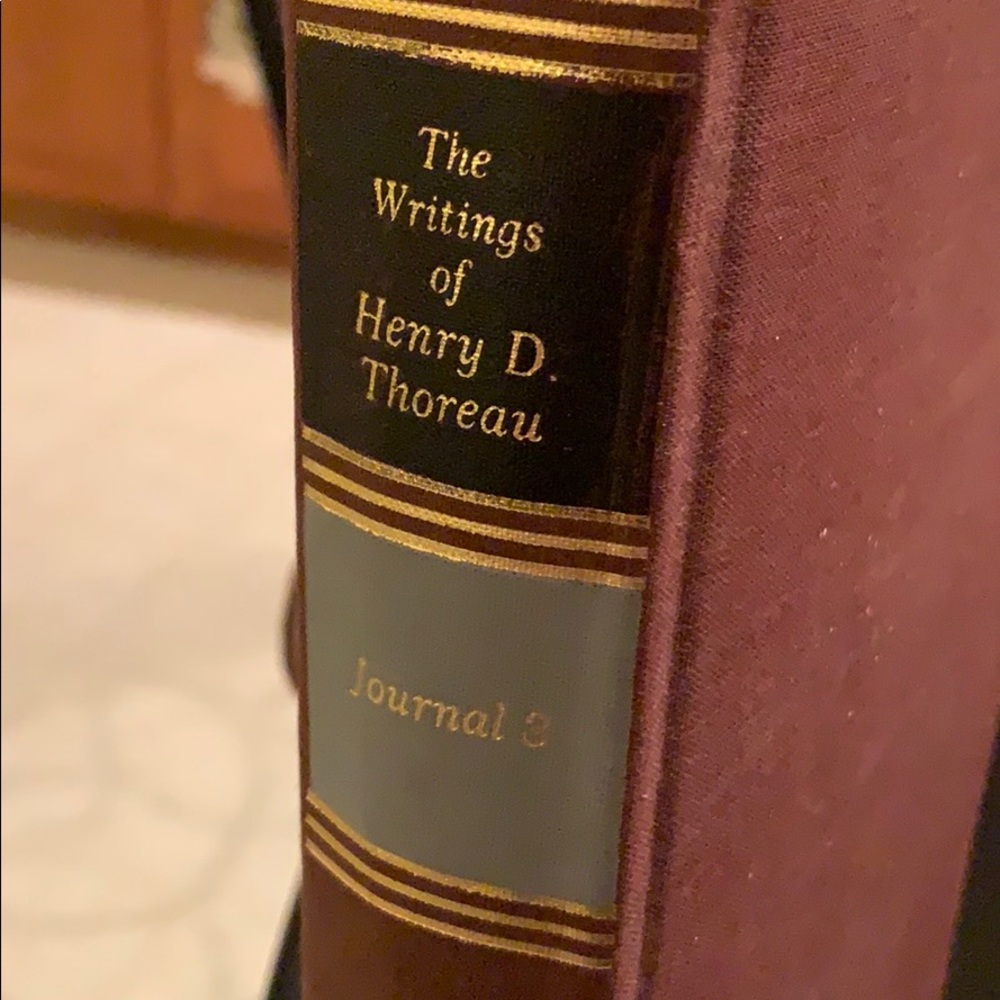 The Writings of Henry D. Thoreau, Journal 3